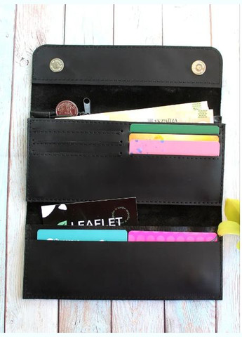 Гаманець жіночий шкіряний "Leaflet" із RFID захистом STOK (295550321)