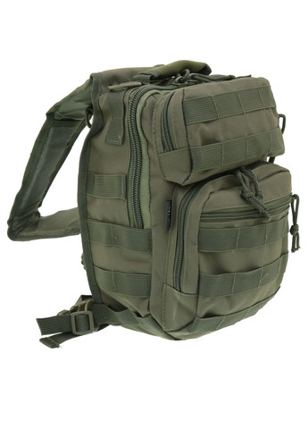 Тактичний Рюкзак через плече малий оливковий 8 літрів Assault Olive, 14059101 Mil-Tec (311290770)