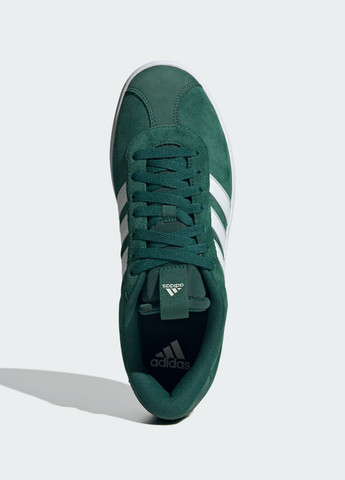 Зелені всесезон кросівки vl court 3.0 adidas