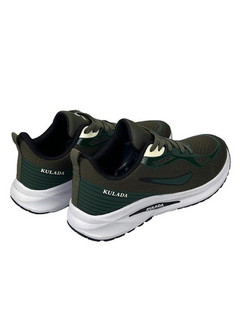 Кросівки чоловічі текстильні зелені 10501-2 No Brand (285817845)