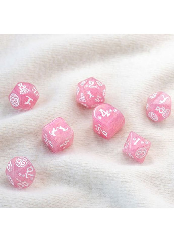 Настольная игра Набор кубиков Cats Modern Dice Set: Daisy (7) Q-Workshop (371882898)