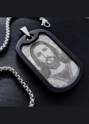 Оберіг Божа Матір з лазерним гравіюванням. Жетон з гравіюванням. No Brand (300369541)