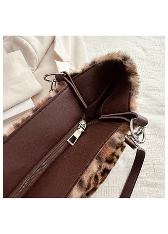 Женская сумка шопер 10569 леопардовая No Brand (344446733)