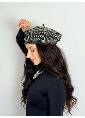 Класичний берет принт клітинки BANDANA QUEEN (364550798)