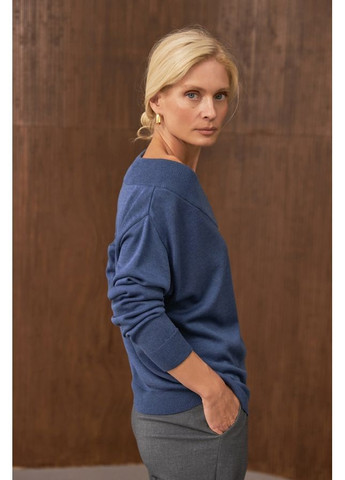 Синій джемпер 2896 рожевий беж Triko Bakh