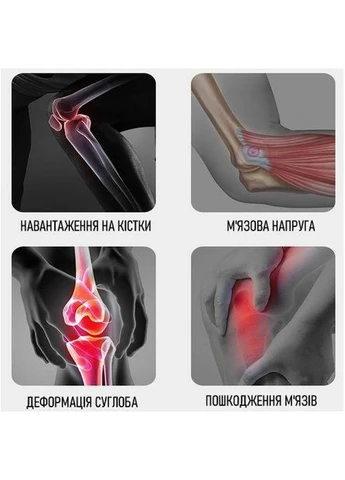 Бандаж на колінний суглоб . XXL/44-46см. Напівжорсткий. Ребра жорсткості. Кільце-Фіксатор. Чорно-Червоний. Bd AB006U (307288211)