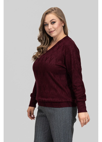 Бордовый демисезонный женский свитер из ангоры мелисса all posa (ap102600p) A'll Posa