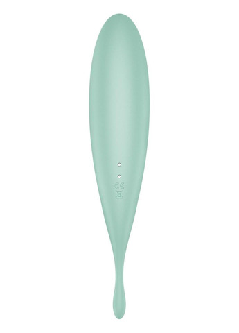 Вібратор з вакуумом Twirling Pro+ Mint Satisfyer (316252826)