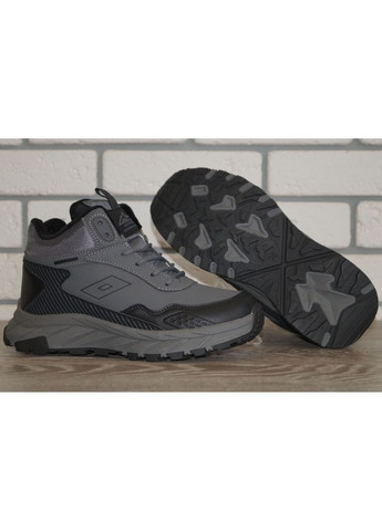 Черевики зимові підліткові сірі з чорним FDEK (361868118)