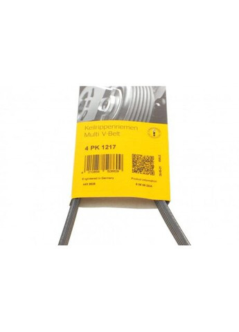 Ремінь полікліновий (Вир-во ) 4PK1217 ContiTech (366207255)