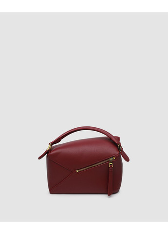 Сумка женская Small Puzzle Bag In Classic Calfskin Burgundy No Brand (355343064)