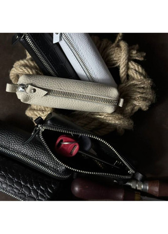 Женский набор из кошелька, обложки на паспорт и ключницы в красном цвете Yozone (373009073)