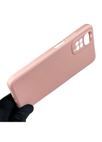 Чохол для Redmi Note 11 з квадратними гранями із захистом камери на сяомі редмі нот 11 пудровий Xiaomi (366019257)