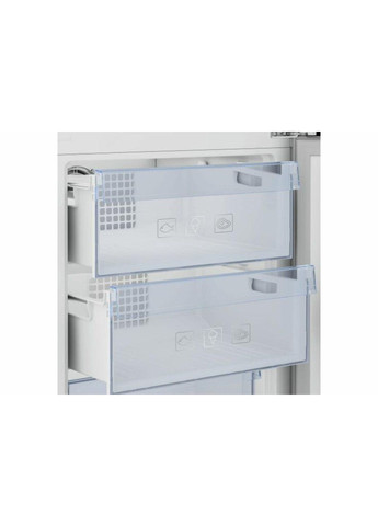 Холодильники RCNA386E30ZXB Двухкамерный Серый двухкамерный BEKO