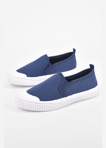 Мокасини дитячі темно-синього кольору Let's Shop (322897714)