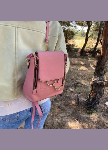 Якісний жіночий рюкзак сумка Рожевий(BRT) Brettani (336552065)