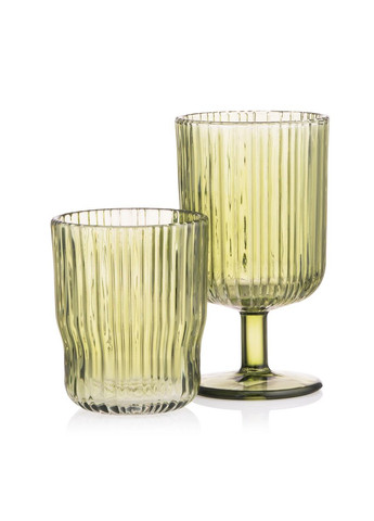 Набір склянок низьких AR2630SGR 300 мл 2 шт зелений Ardesto (364501187)