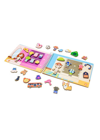 Развивающая игрушка "Мока Бока Домик" Puz-88892, 103 детали PuzzleOK (363130504)