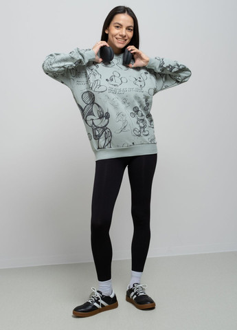 Зелений світшот жіночий mouse зелений 344205 Power (301196912)