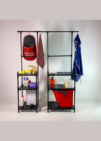 Полиця-стелаж у ванну кімнату Bona Part 1 - 3х ярусна етажерка з поличками для дрібних речей Broody (300778509)