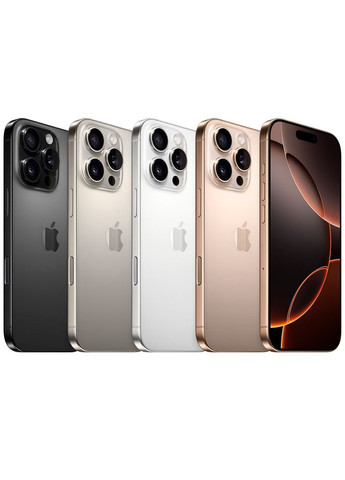 Смартфон iPhone 16 Pro Max 256GB Black Titanium (MYWV3SX/A) Apple (306581691)