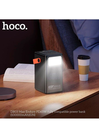 Powerbank DB03 Max Centurion 100000 mAh 65W Black Hoco (370607963)