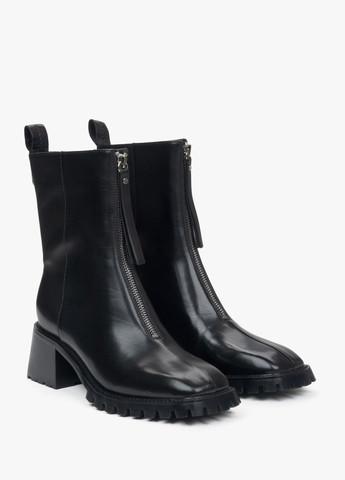 Черевики, колір чорний Estro (324030655)
