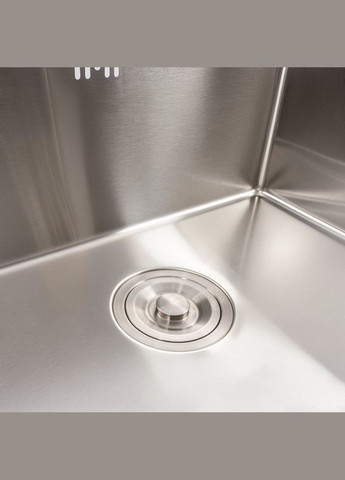 Кухонный комплект: Мойка Handmade (58x43 см) монтаж под столешницу + Смеситель XK08A Valeso (353747183)