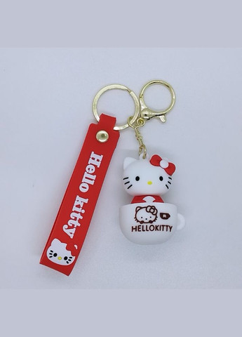 Привіт Кітті брелок Hello Kitty креативний брелок для ключів червоний аксесуари Shantou (285770893)
