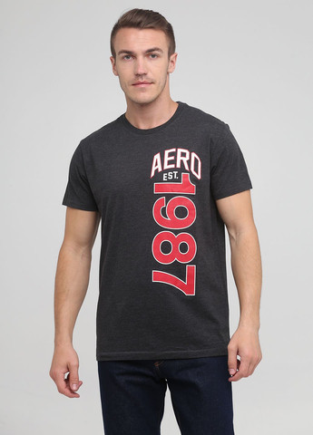 Темно-серая футболка a0091m Aeropostale