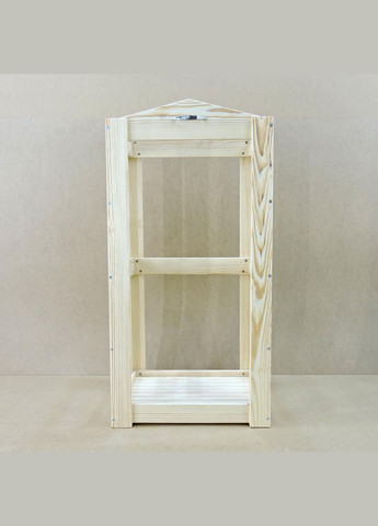 Дровниця для лазні з дерева Ларкана бланже (ДРБ-001201) No Brand (328960130)