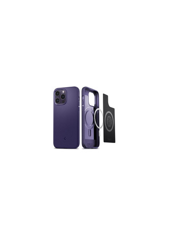 Чехол для мобильного телефона Apple Iphone 14 Pro Max Mag Armor MagFit, Deep Purple (ACS05584) Spigen apple iphone 14 pro max mag armor magfit, deep pur (275103465)