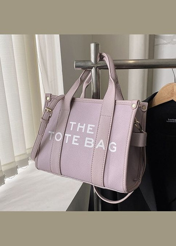 Жіноча сумка тоут 8893 крос-боді з двома ручками фіолетова No Brand (306709488)