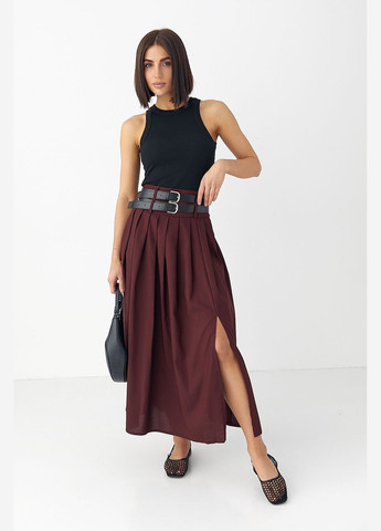 Майка в рубчик с широкой окантовкой Lurex — 326065753