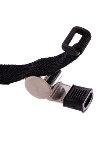 Свисток суддівський металевий SUPER FORCE CMG (110dB, з регульованим ремінцем на липучці, срібний) () (FOX40-9123-1408) Fox 40 (361434002)