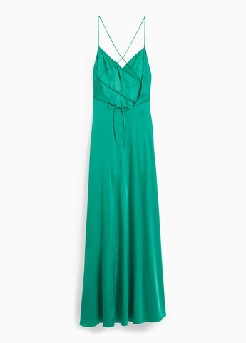 Зелена кежуал сукня максі C&A однотонна