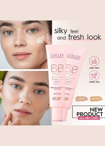 ВВ крем тон світлий, 35мл LOLLIS Radiant Magic BB Light (333824365)