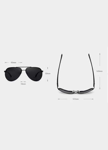 Мужские поляризационные солнцезащитные очки N7413 Gray Blue KINGSEVEN (303401496)