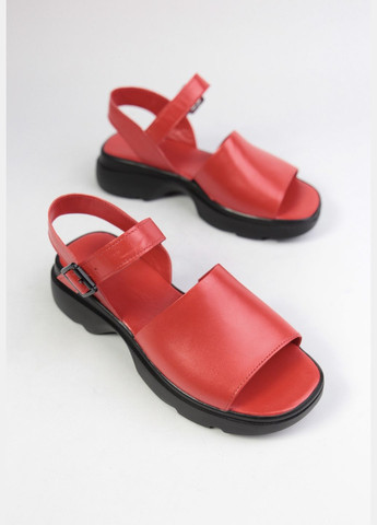 Красные босоножки Benito без застежки