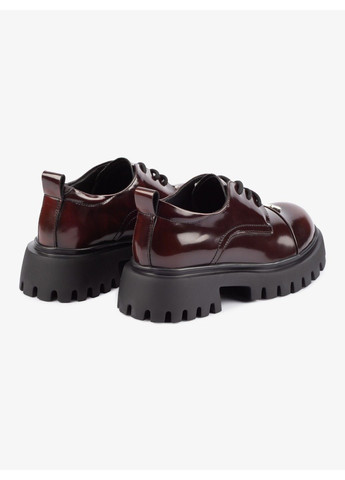 Buts Женские туфли на низком ходу 1100754 бордовый з натуральная кожа, — демисезон (302893929)