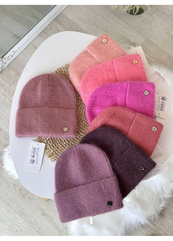 Шапочки тепленькі ангорові, мʼякі та дуже приємні на дотик, велика кількість кольорів No Brand (362917492)