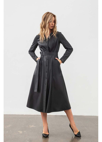 Чорна повсякденний сукня Lesia