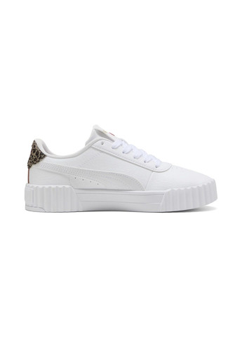 Белые кеды carina 3.0 animal flair sneakers women Puma