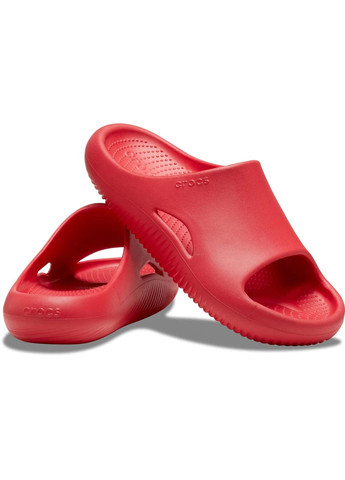 Красные пляжные шлепанцы recovery slide varsity red 208392 Crocs