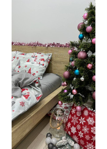 Постельное белье новогоднее двуспальное "гномы" Vishnya (368834862)