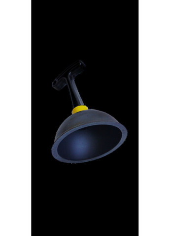 Вантуз для чищення труб універсальний від засмічень 19 см (чорний) No Brand (366668897)