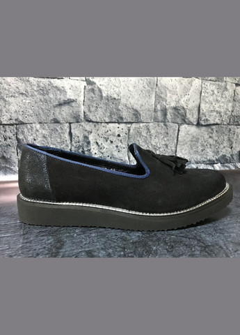 Синие женские слипоны на платформе, Bistfor