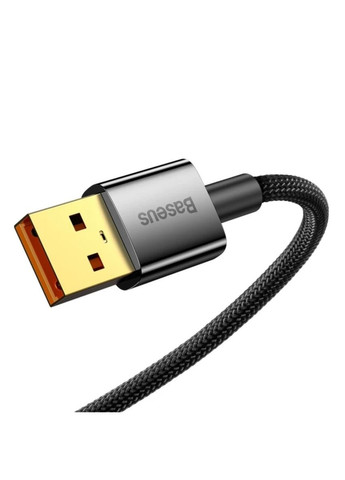 Кабель USB to Type-C 100W 1m Black (CATS000201) Baseus Explorer Series Auto Power-Off Fast Charging Data Cable (345109683)