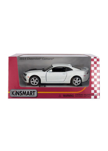 Машинка "Chevrolet Camaro" (біла) Kinsmart (292142127)