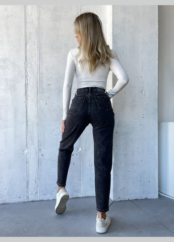 Сірі вінтажні джинси Моми на байку Magnet - (279549033)